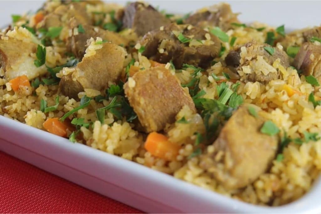 arroz com carne de porco 30 07 1