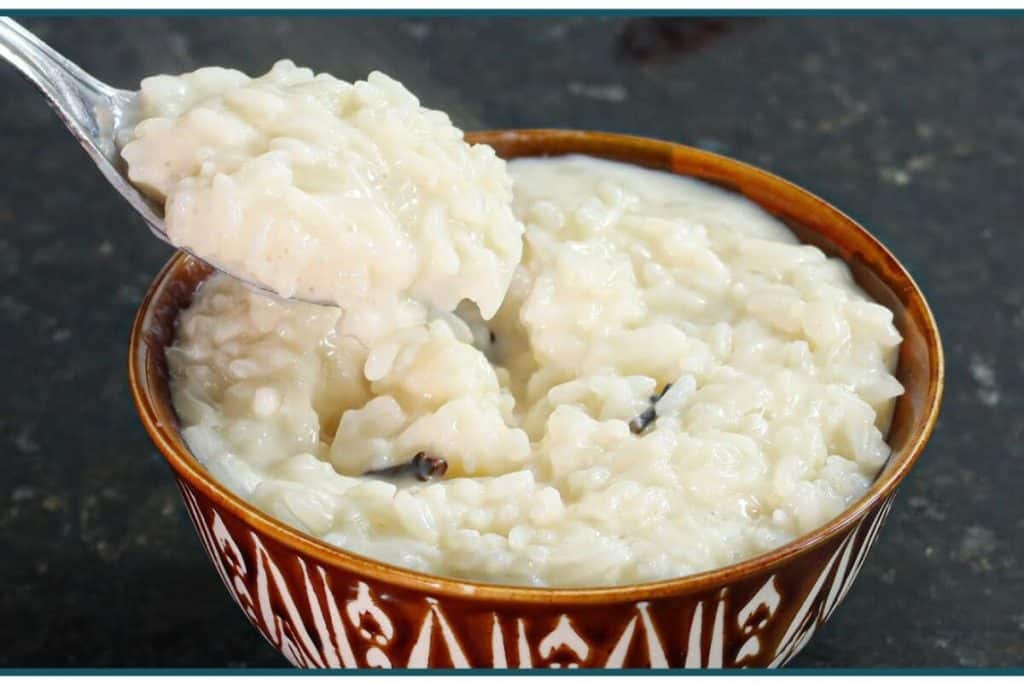 arroz doce sem leite condensado