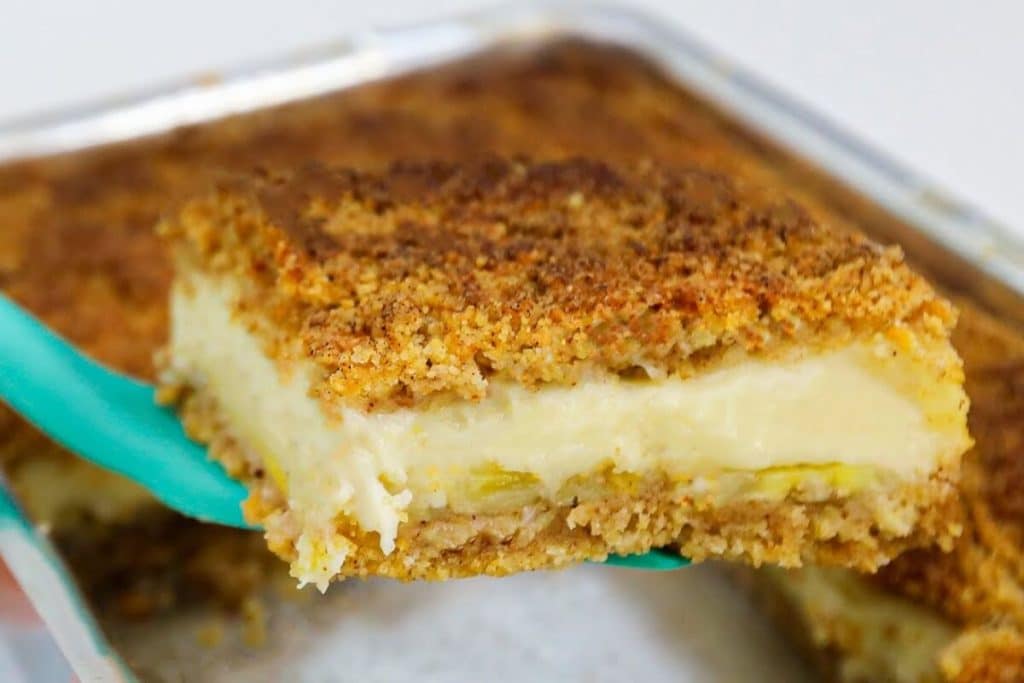 bolo de banana cremoso