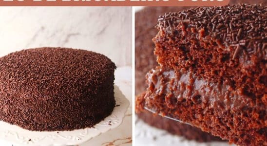 bolo de brigadeiro puro