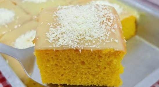 bolo de cenoura