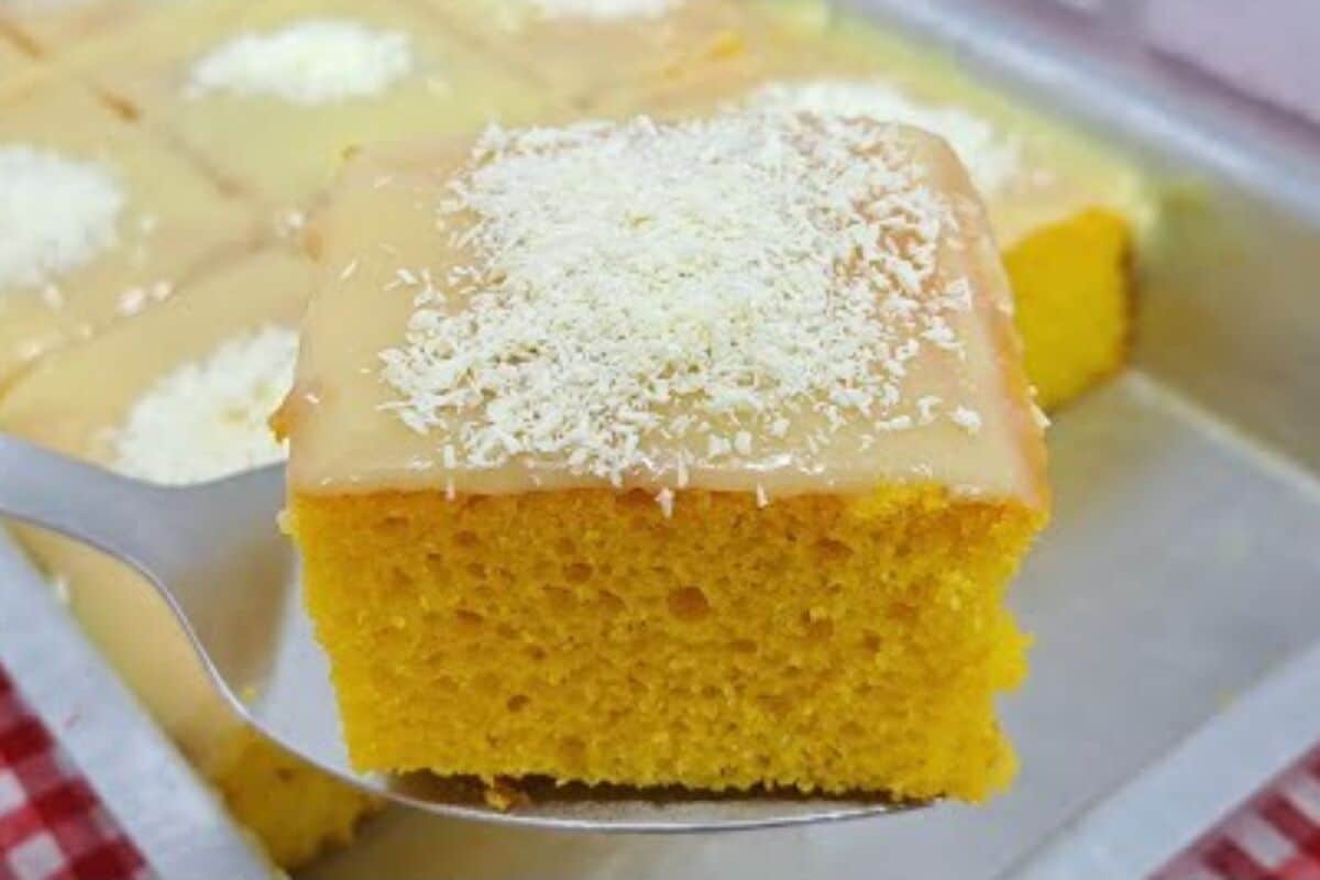 bolo de cenoura