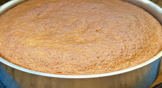 bolo de cenoura fofinho