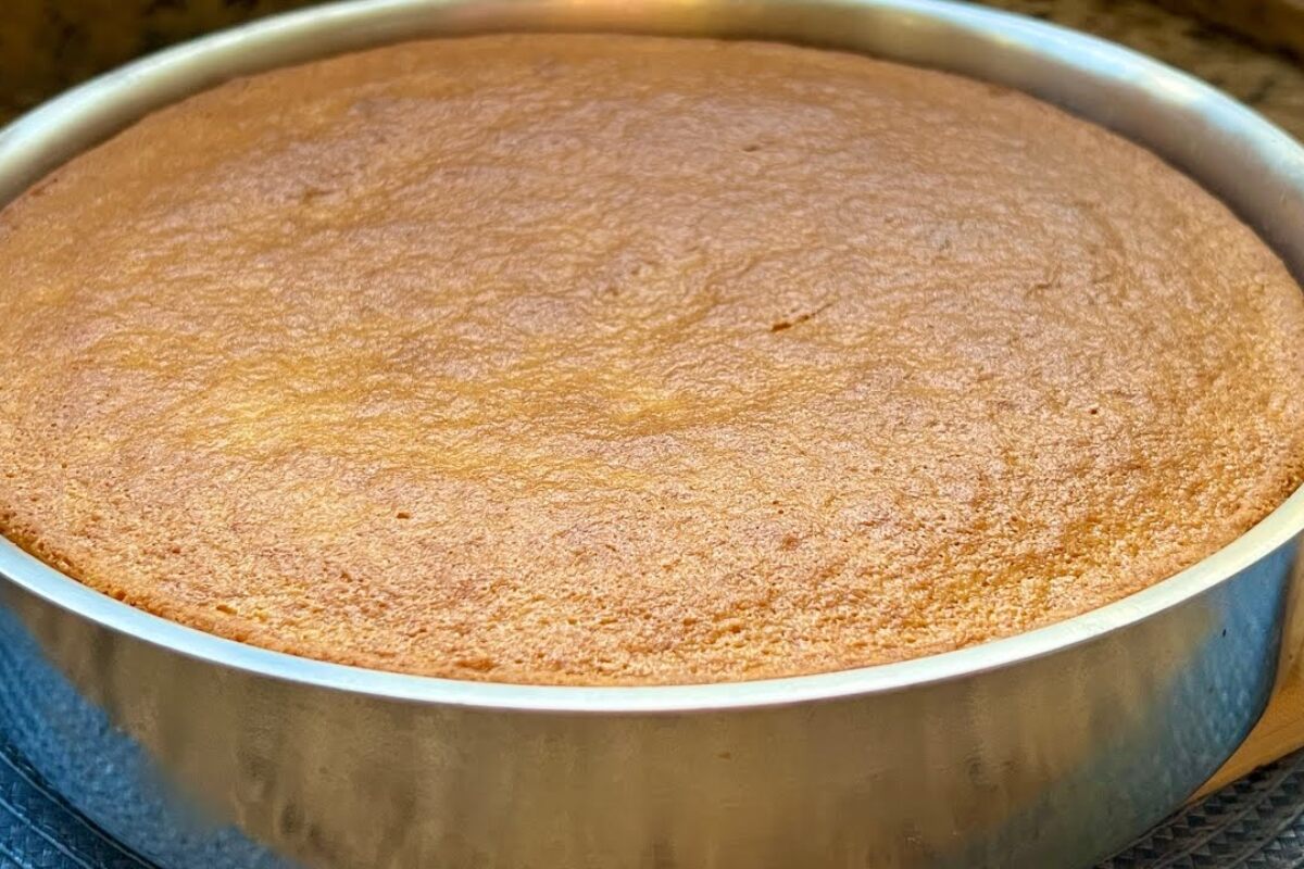 bolo de cenoura fofinho