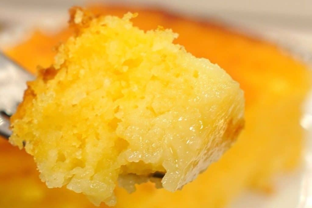 bolo de fubá cremoso