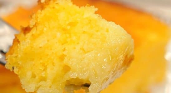 bolo de fubá cremoso