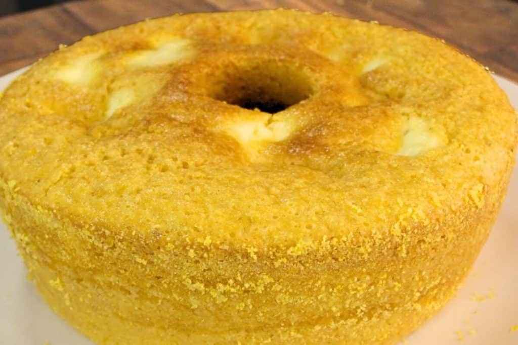bolo de milho fácil e delicioso
