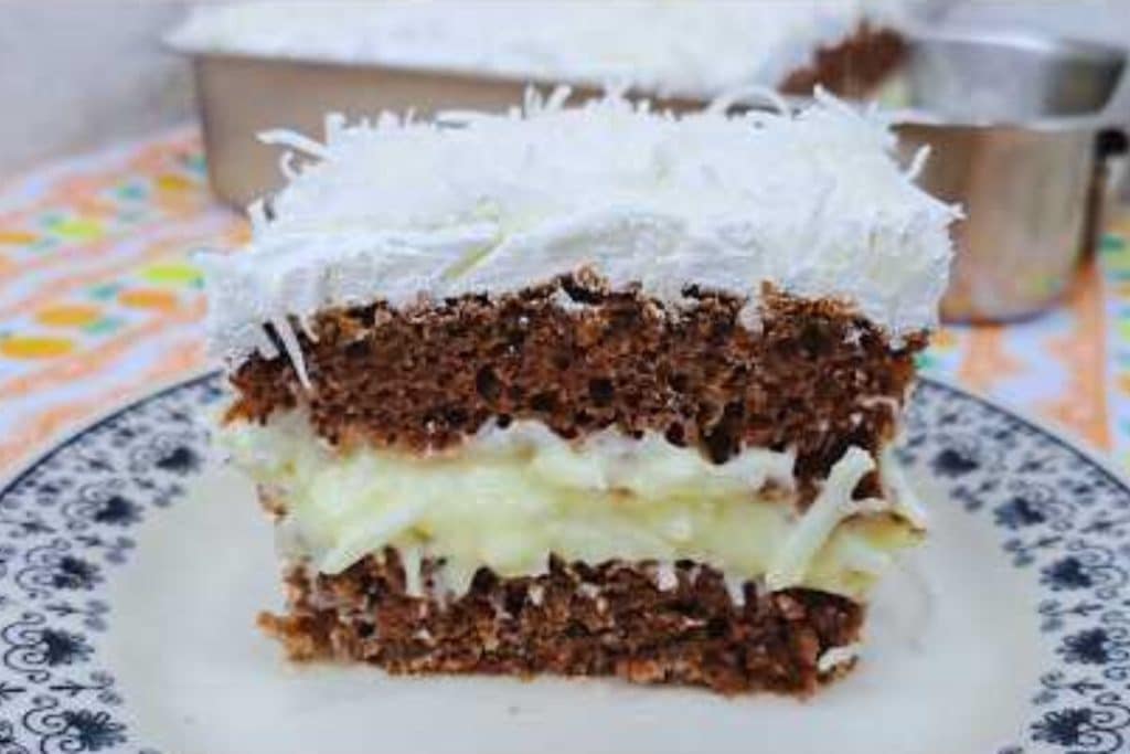 bolo gelado de coco