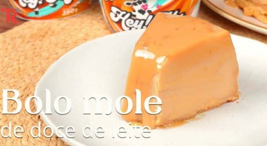 bolo mole de doce de leite