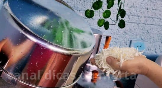 brilha alumínio caseiro