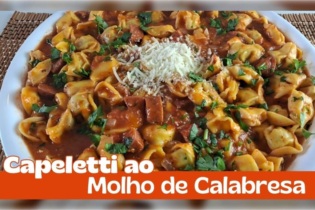 capeletti com calabresa 29 07 1