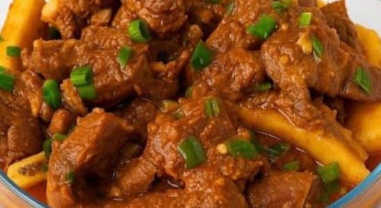 chambaril na panela de pressão