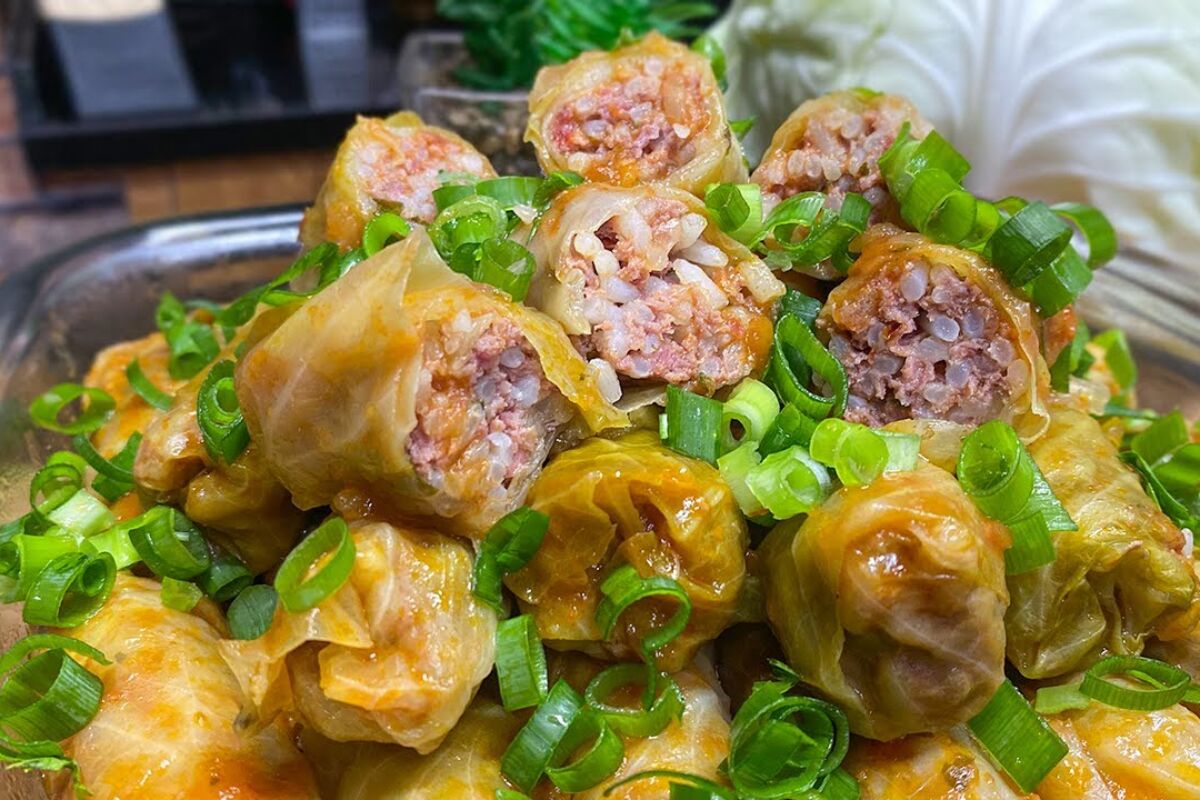 Charuto de repolho com recheio suculento para inovar no almoço de final de semana 89 charuto de repolho