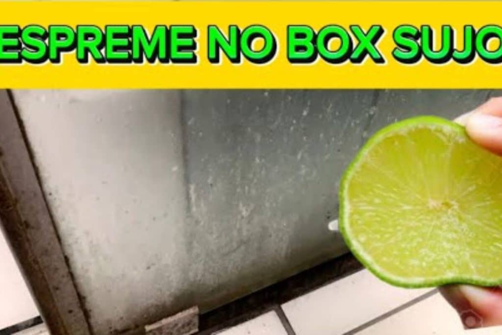 como limpar box do banheiro