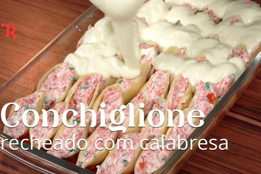 conchiglione recheado