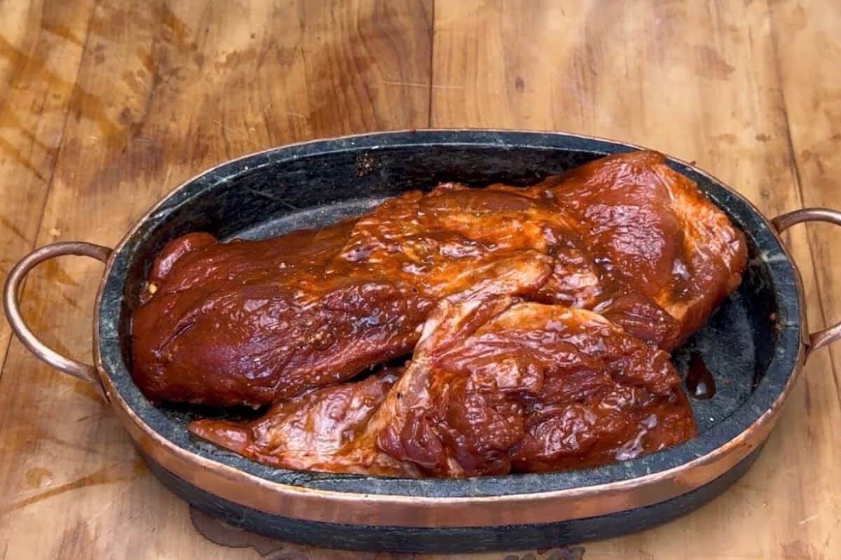 Costelinha com barbecue igual à do outback, macia e suculenta 65 costelinha com barbecue