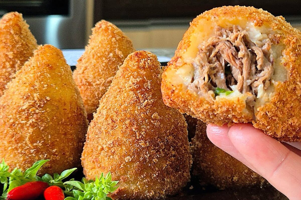 coxinha de costela