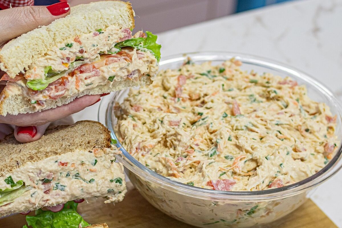 creme de frango para recheios