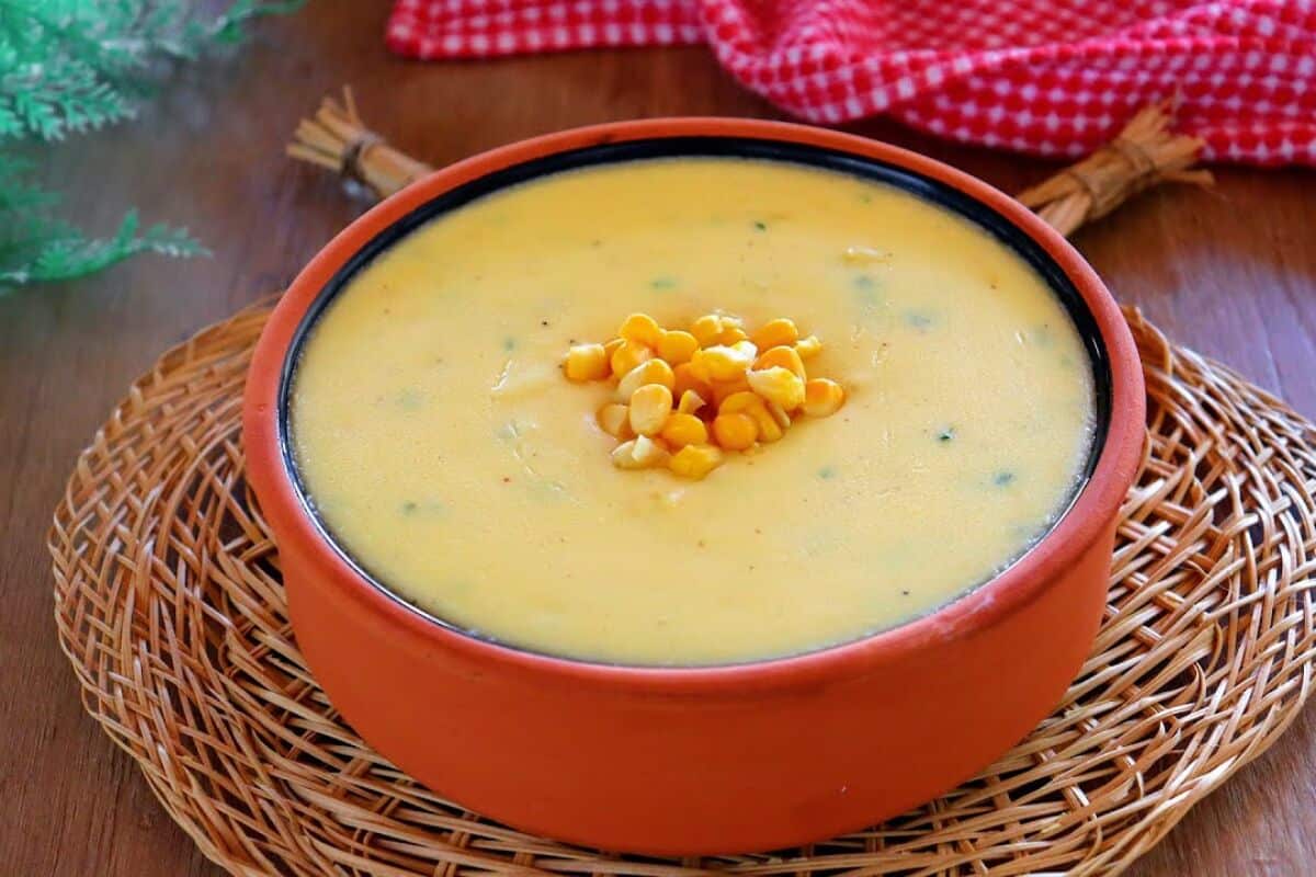 Creme de milho perfeito e fácil de fazer que combina com qualquer almoço 193 creme de milho perfeito