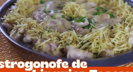 estrogonofe de linguiça