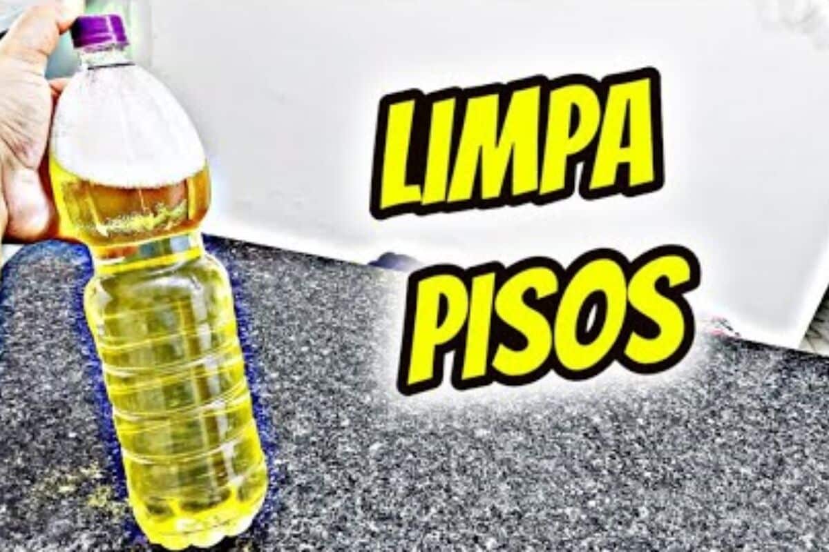 limpa pisos caseiro