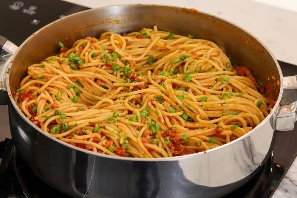 macarrão fácil e rápido