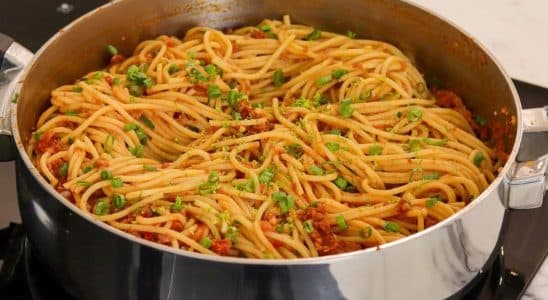 macarrão fácil e rápido