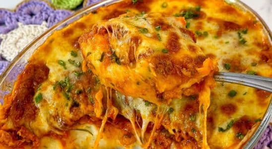 mandioca cremosa no forno