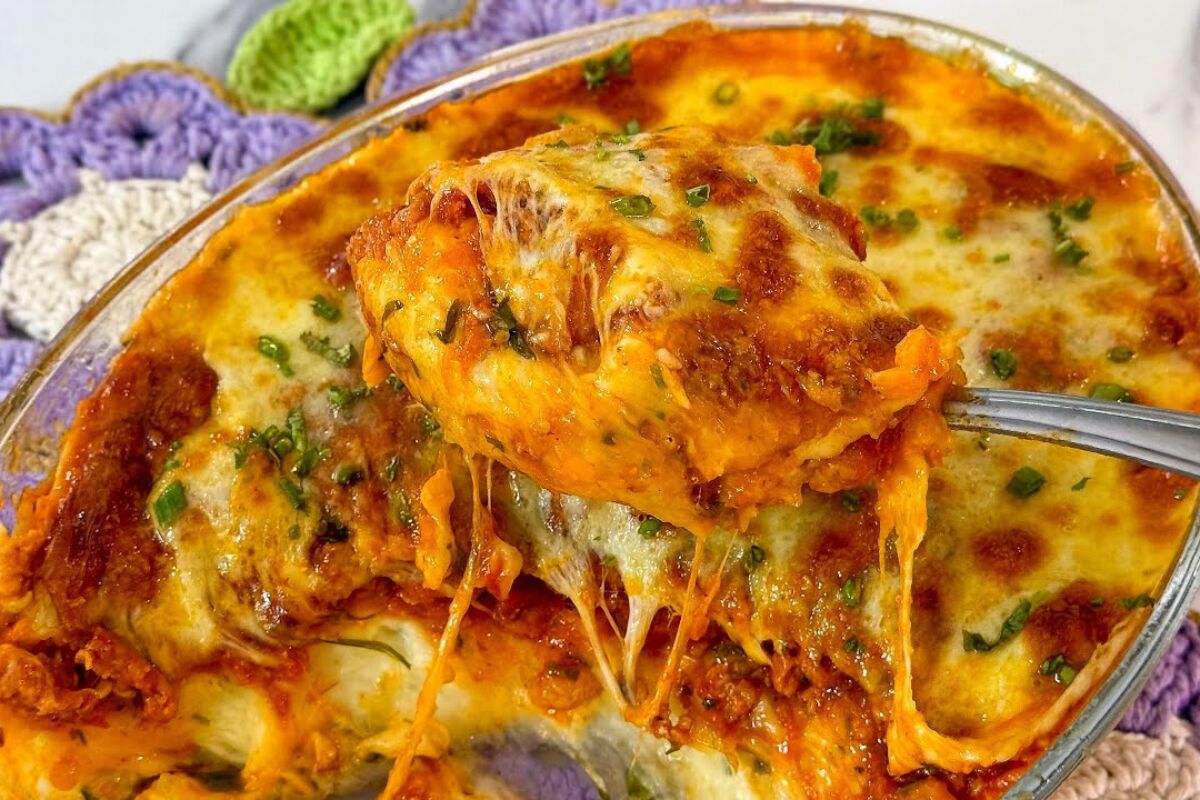 mandioca cremosa no forno