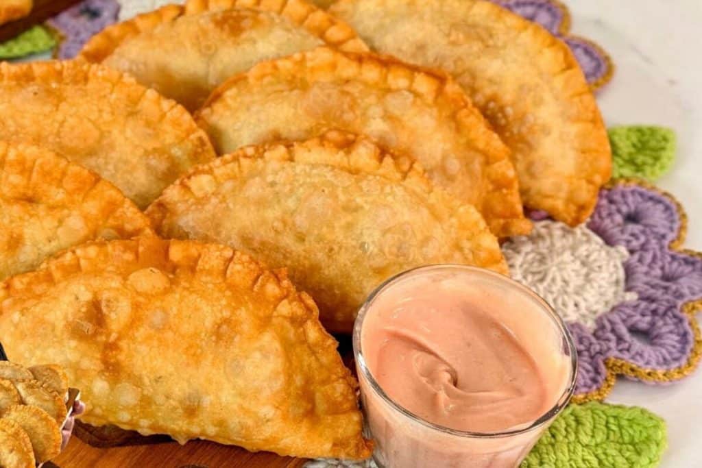 massa de pastel frito