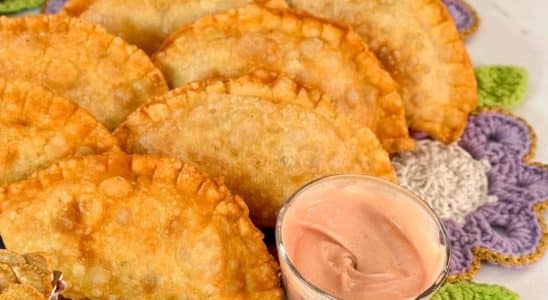 massa de pastel frito