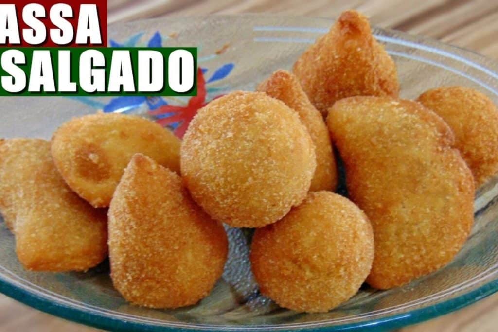 massa para salgado frito