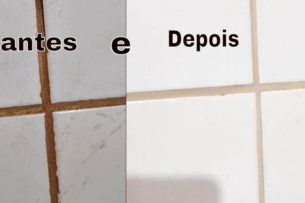 misturinha para limpar rejuntes