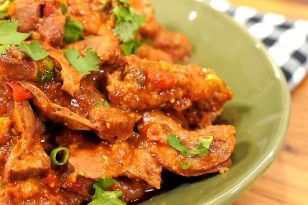 moela na panela de pressão