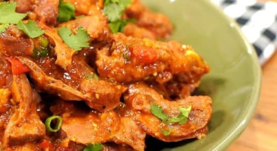 moela na panela de pressão