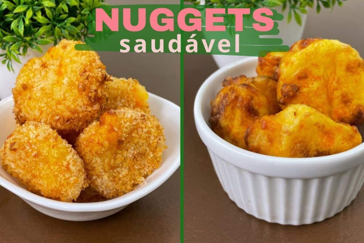 nuggets saudável de legumes