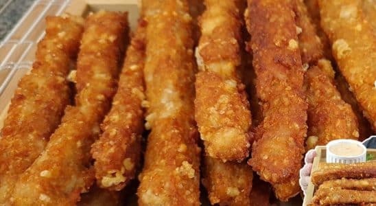 palitinho de frango crocante