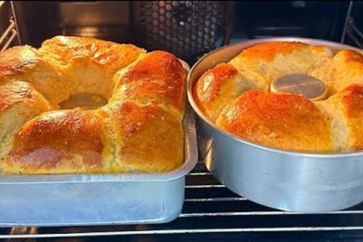 pão caseiro sem sovar