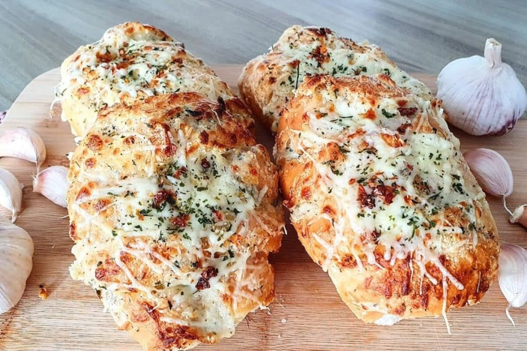 pão de alho caseiro