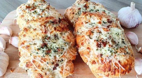 pão de alho caseiro