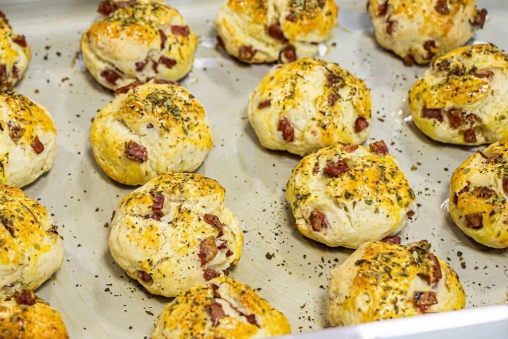 pãozinho de calabresa