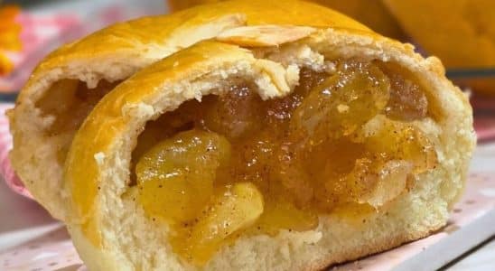 pãozinho doce de maçã