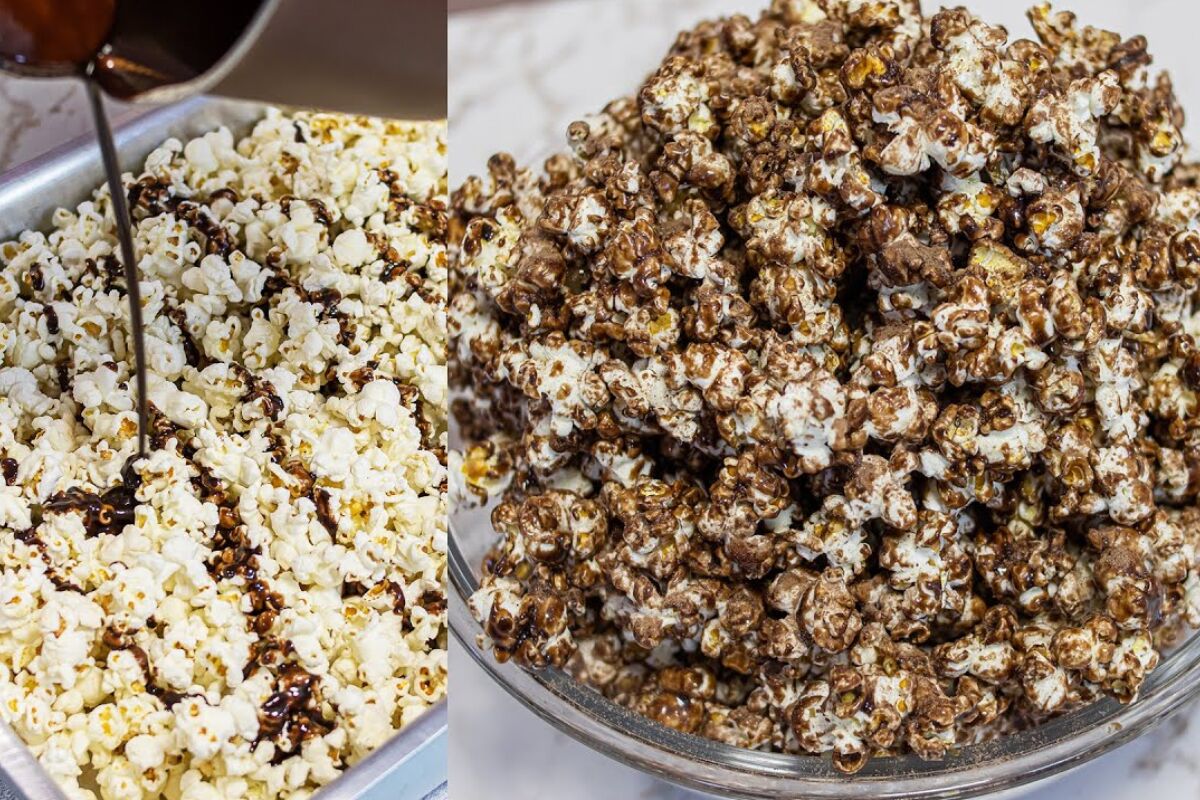 pipoca doce de nescau