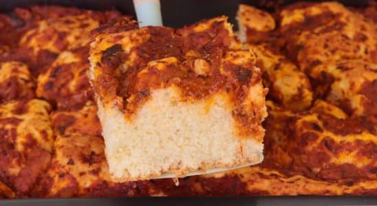 pizza de sardinha das antigas