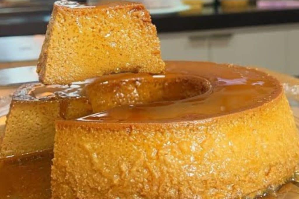 pudim de doce de leite