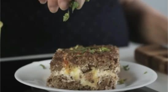 quibe de forno recheado