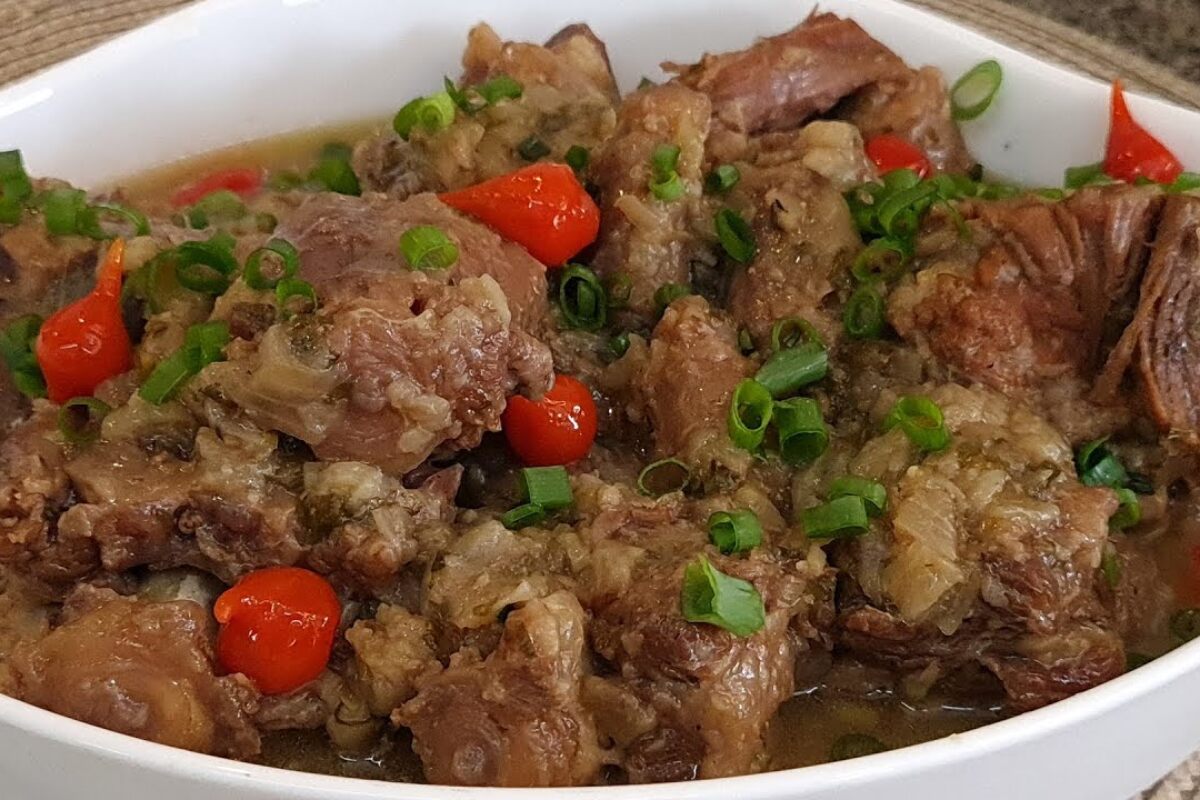 rabada na panela de pressão