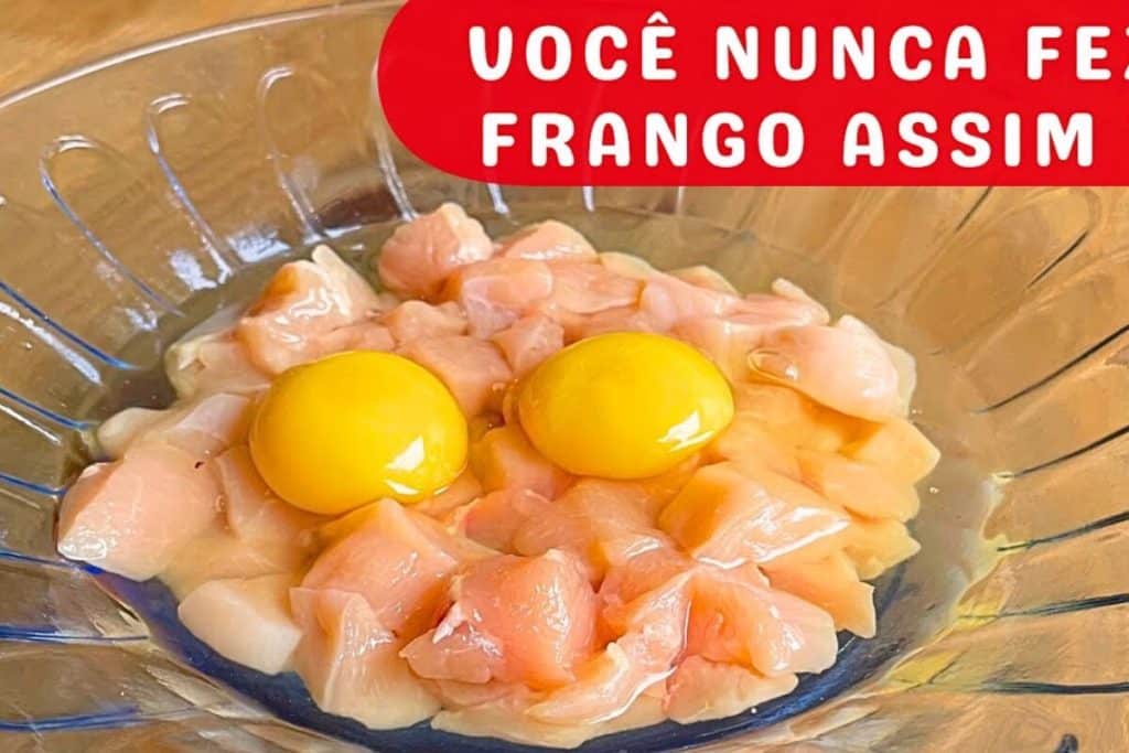 receita saudável de frango