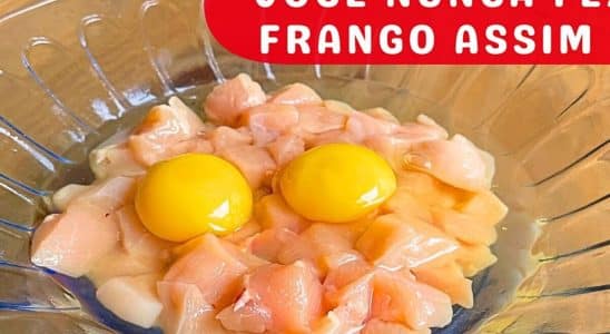 receita saudável de frango