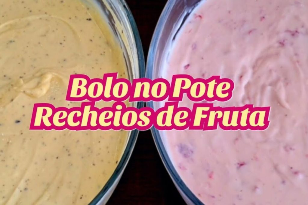 recheio para bolo de pote